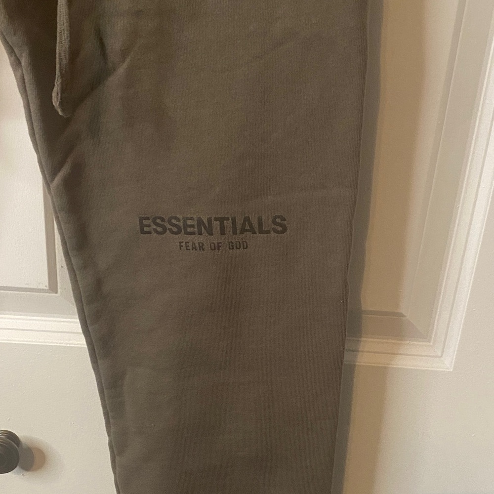 Fear of God Olive Track Pants - Picture 6 of 10